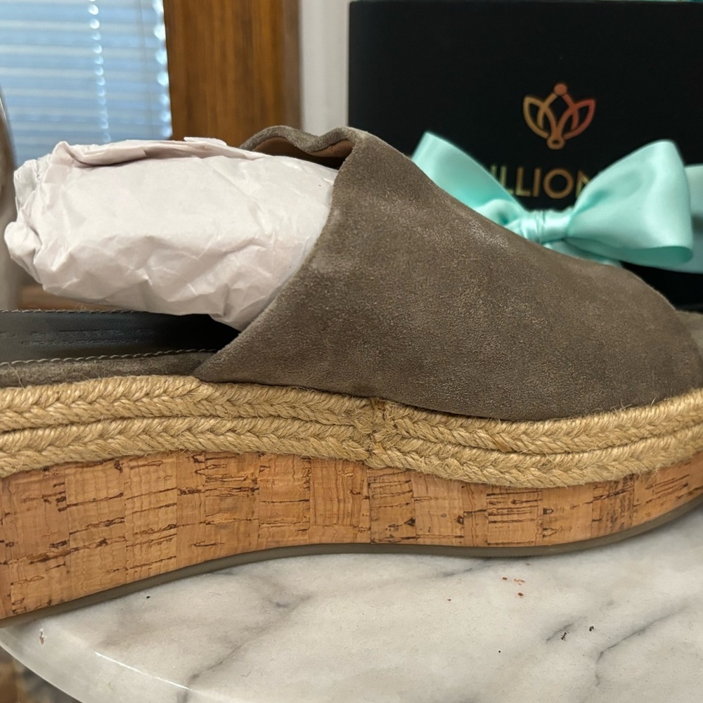 Spell Suede Platform Sandals - Picture 13 of 14
